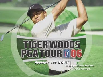 Tiger Woods PGA Tour 06 (USA) screen shot title